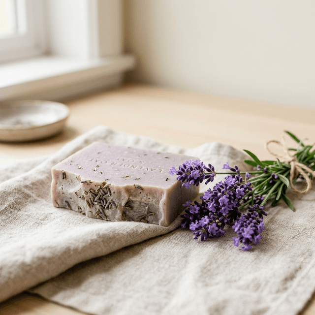 Savon parfumé à la lavande