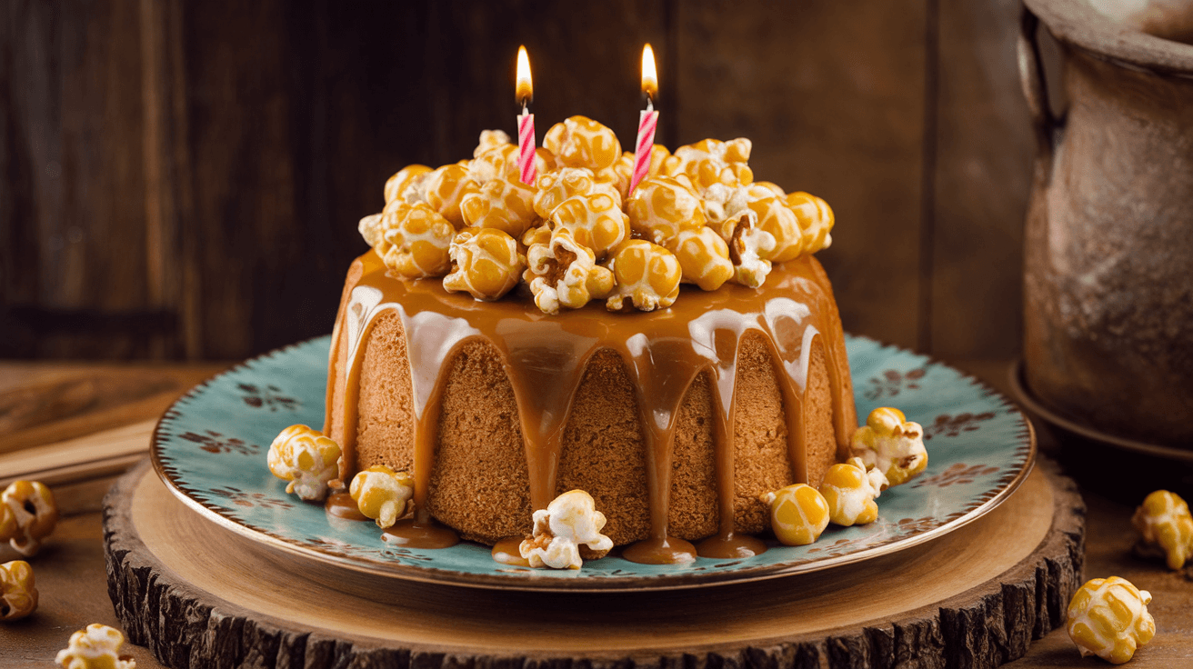 Cake aux carambars fondants