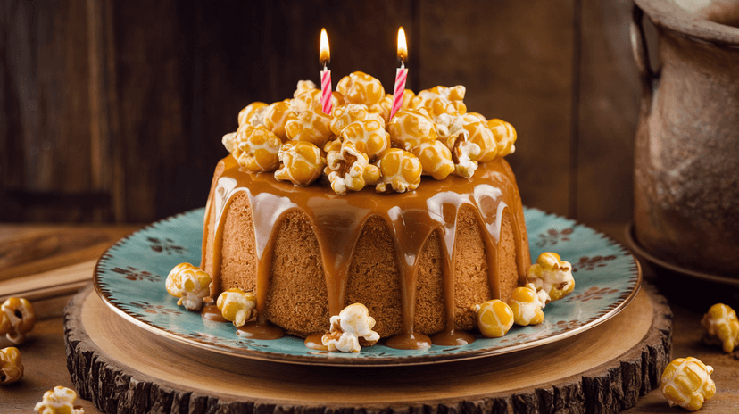 Cake aux carambars fondants