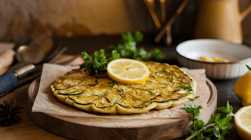 Galette de Courgette Healthy