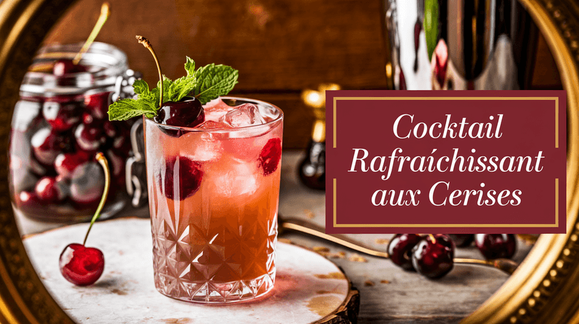 Cocktail Rafraîchissant aux Cerises