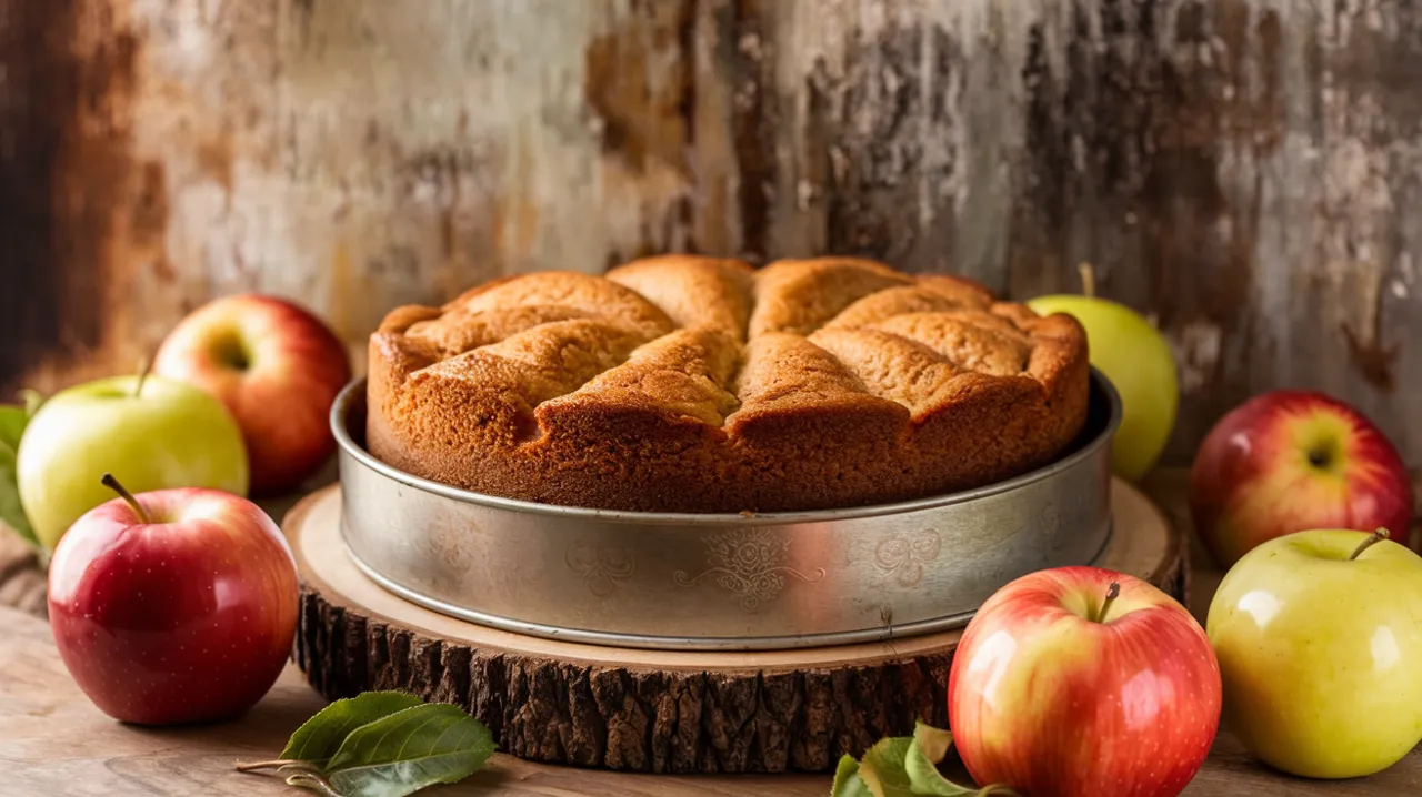 Gâteau aux pommes moelleux et épicé