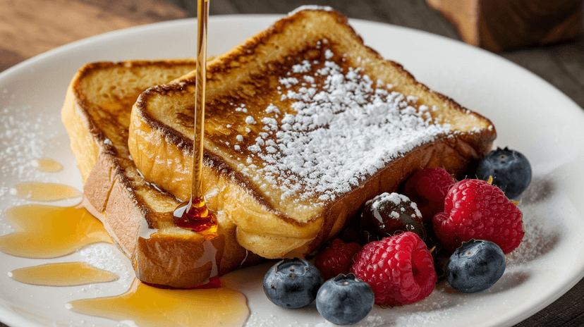 Délicieux French Toast à la Vanille