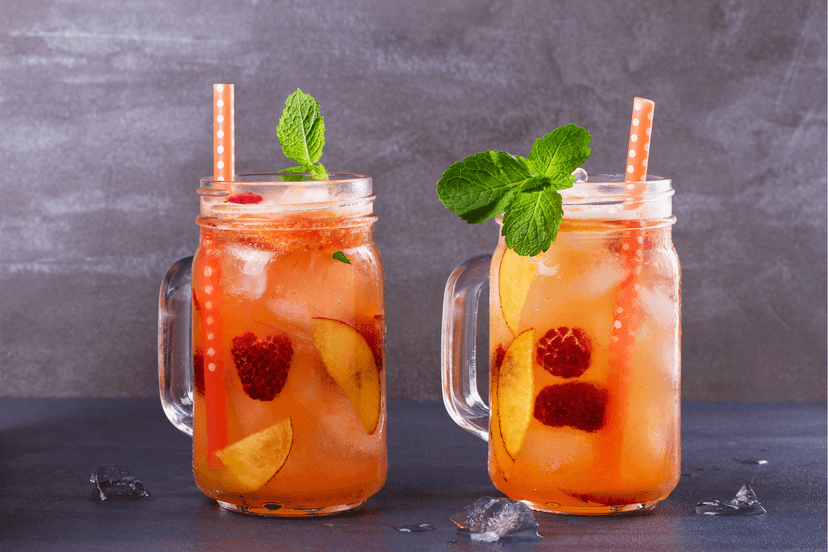 Délicieuse infusion de fruits d'été