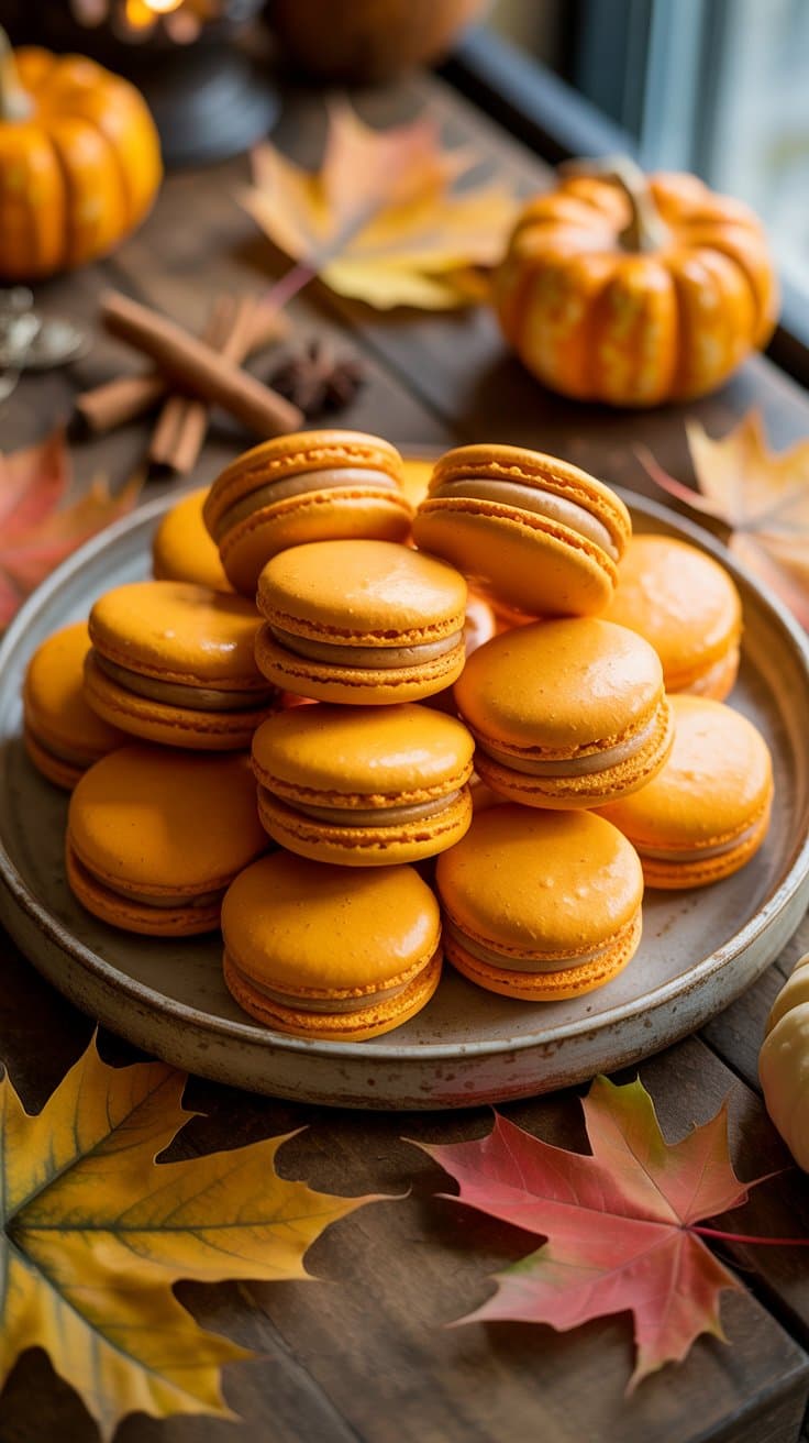 Macarons au potimarron
