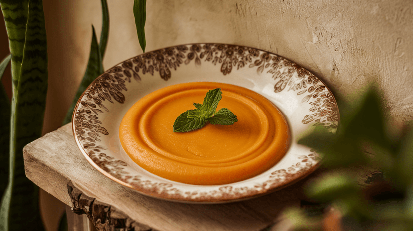 Purée de carotte à la vanille