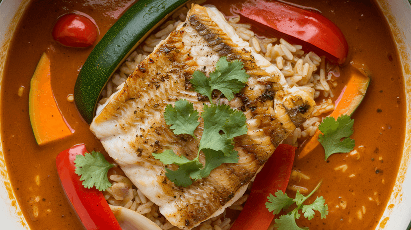 Colombo de poisson à la créole