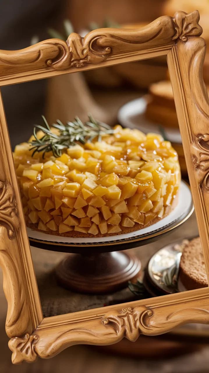 Gâteau aux fruits et à l'érable