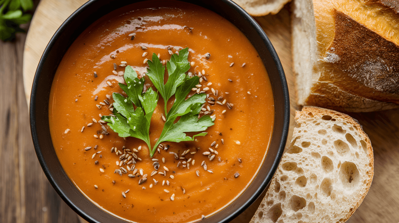 Velouté de potiron aux épices