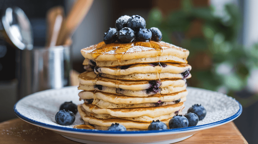 Délicieuse Recette de Pancakes aux Myrtilles