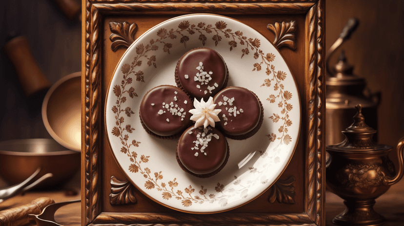 Sablés aux 3 chocolats et fleur de sel