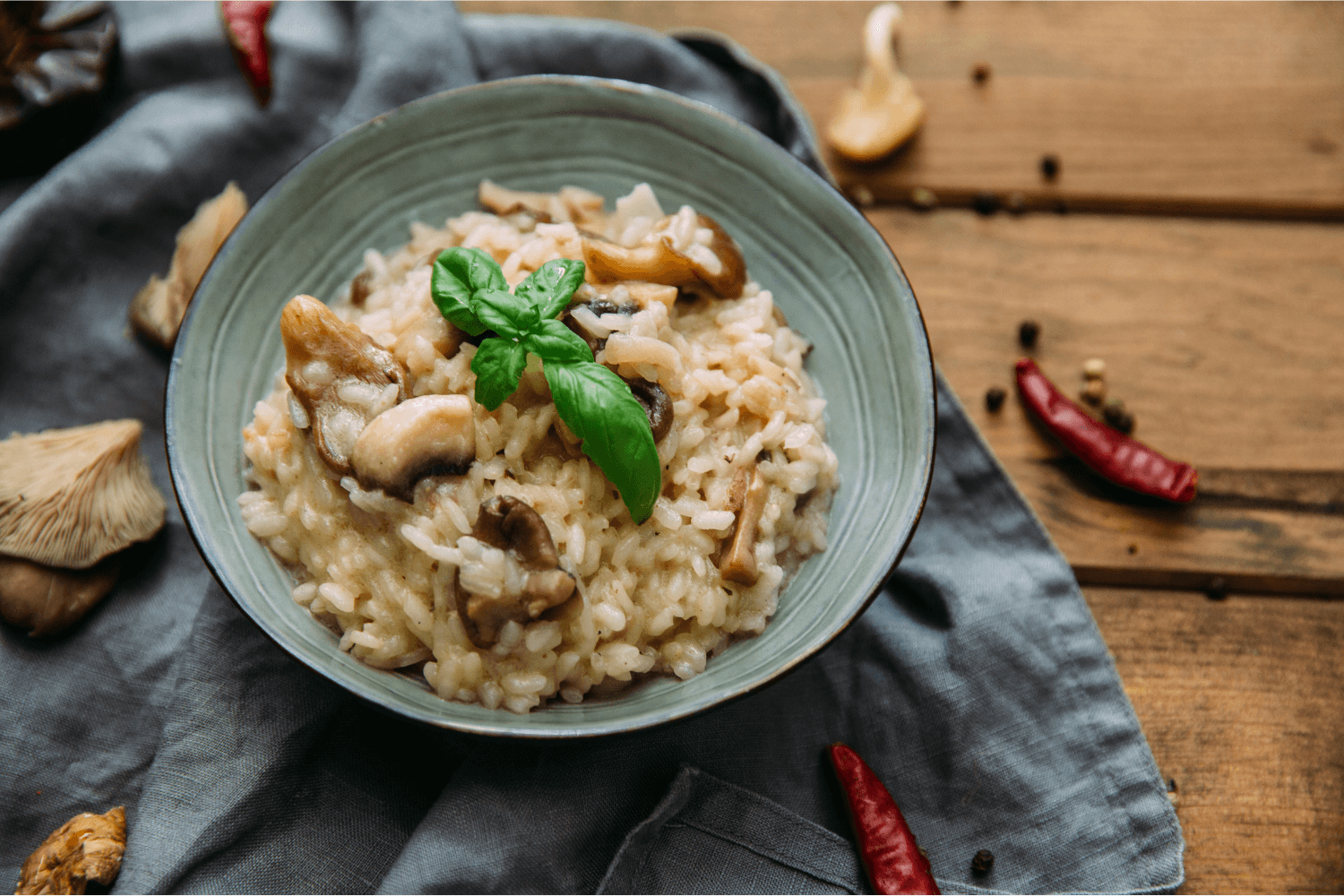 Recette Risotto Aux Champignons des Bois