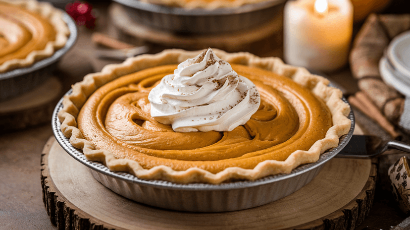 Tarte à la citrouille et à la cannelle