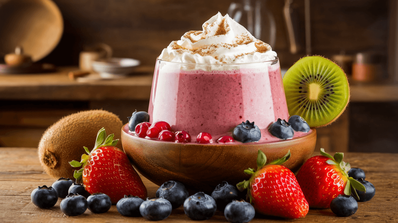Délicieux Smoothie aux Fruits Frais