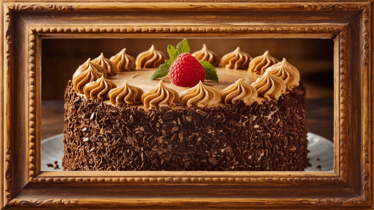 Cake gourmand chocolat et beurre de cacahuète