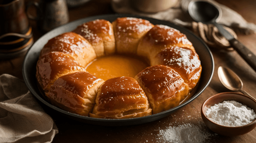 Brioche Perdue au Caramel Beurre Salé