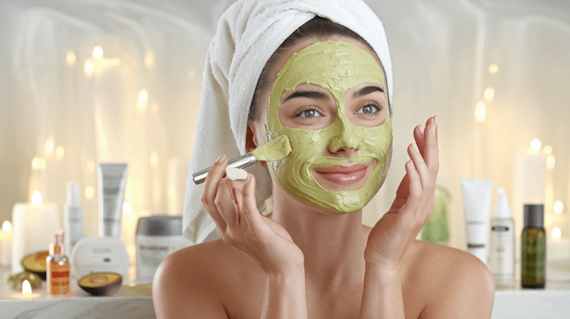 Masque naturel à l'avocat pour une peau éclatante