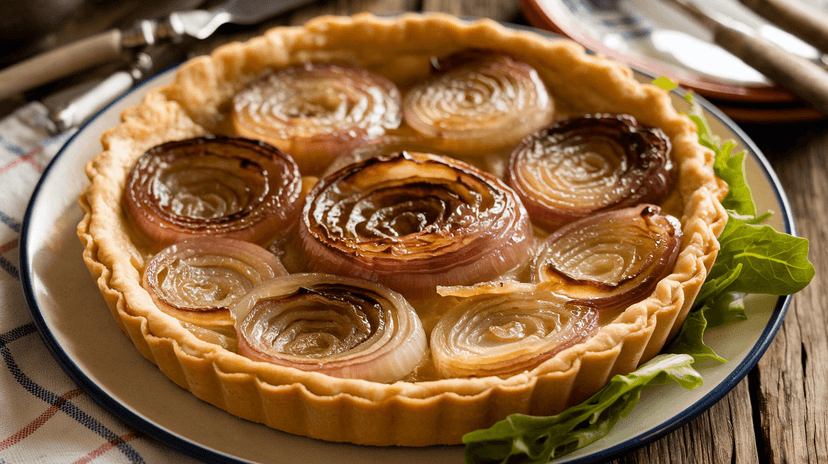 Tarte aux oignons de Roscoff