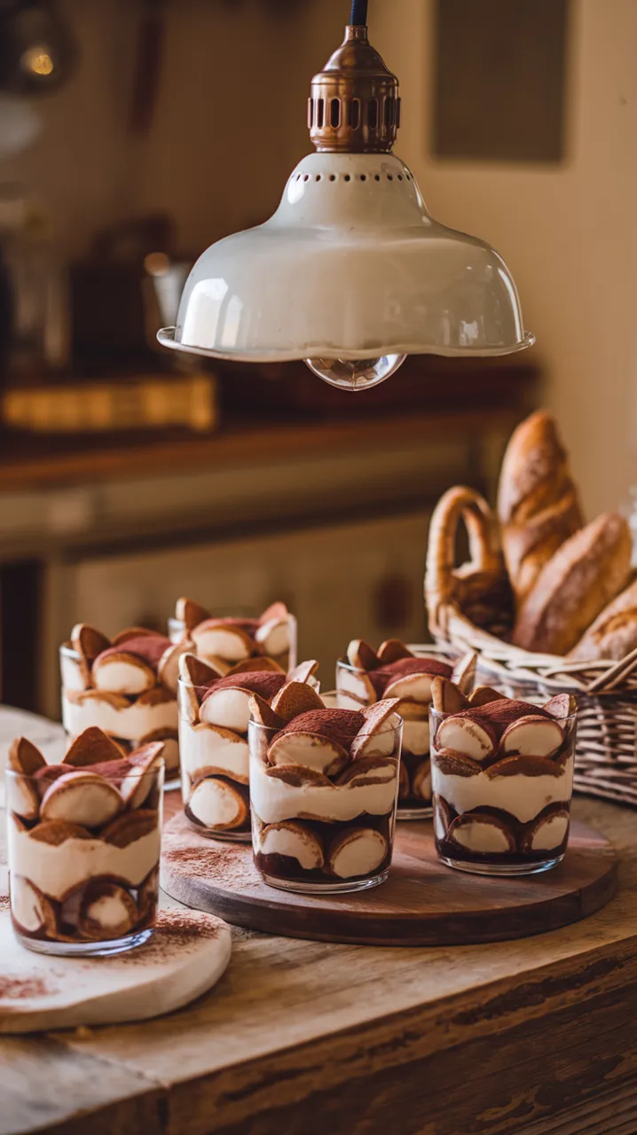 Verrines de Tiramisu Revisitées