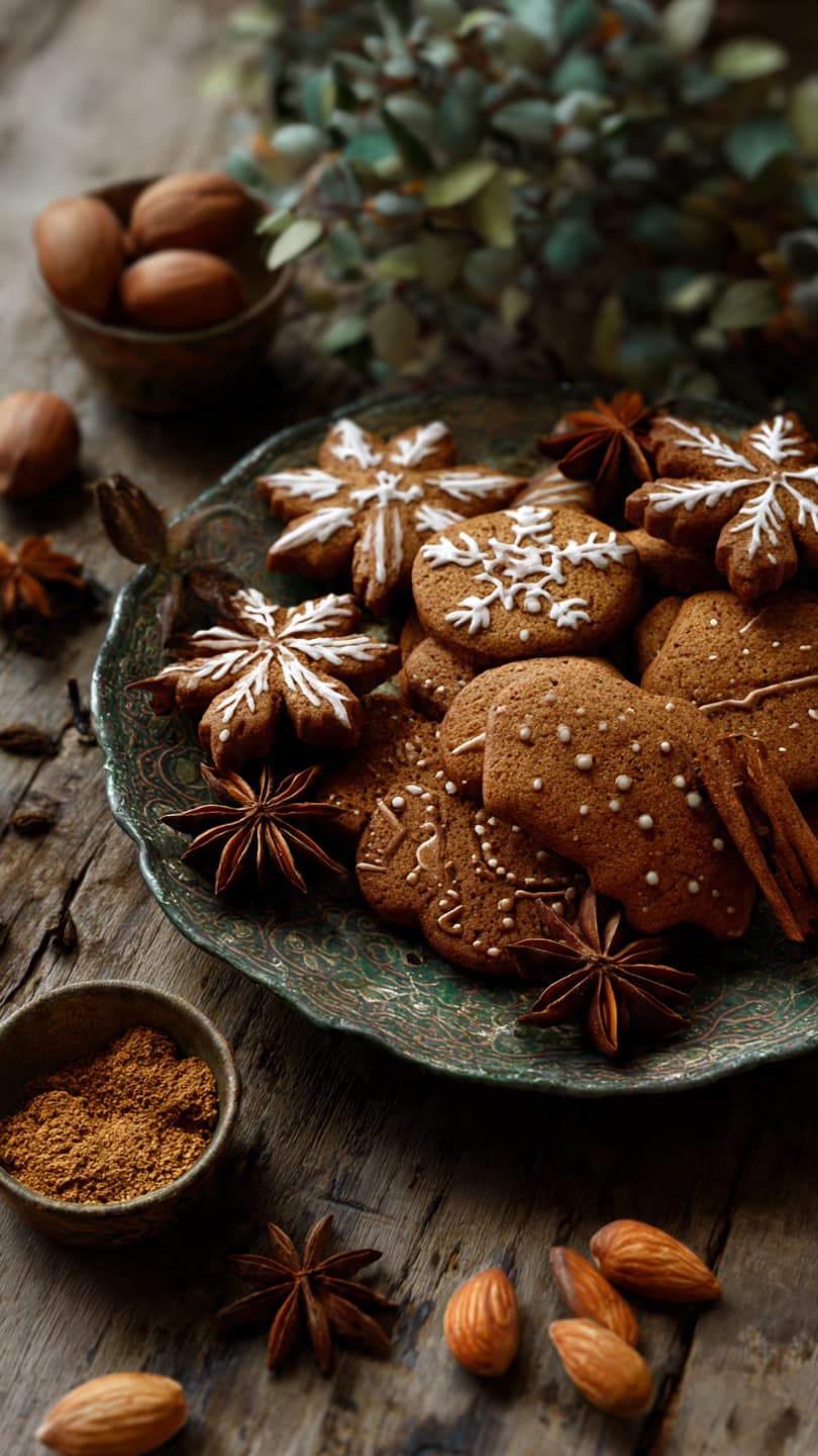 Biscuits de Noël aux Épices