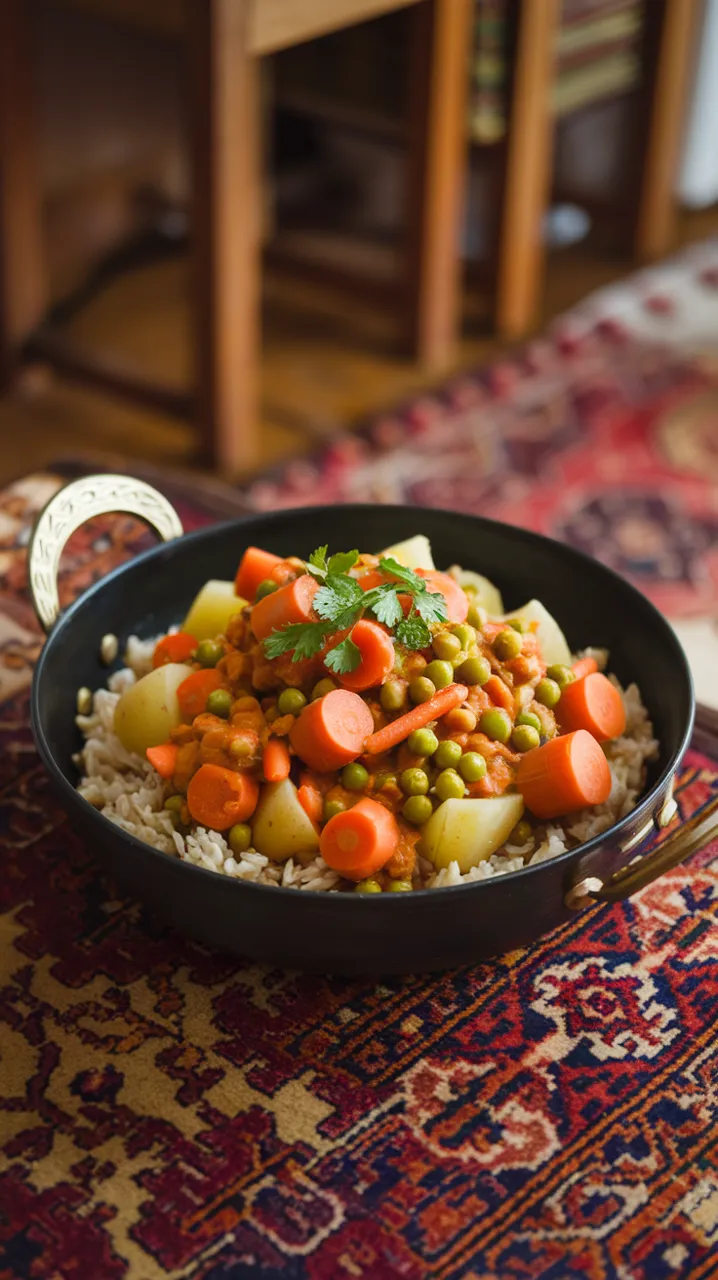 Curry de légumes d'hiver