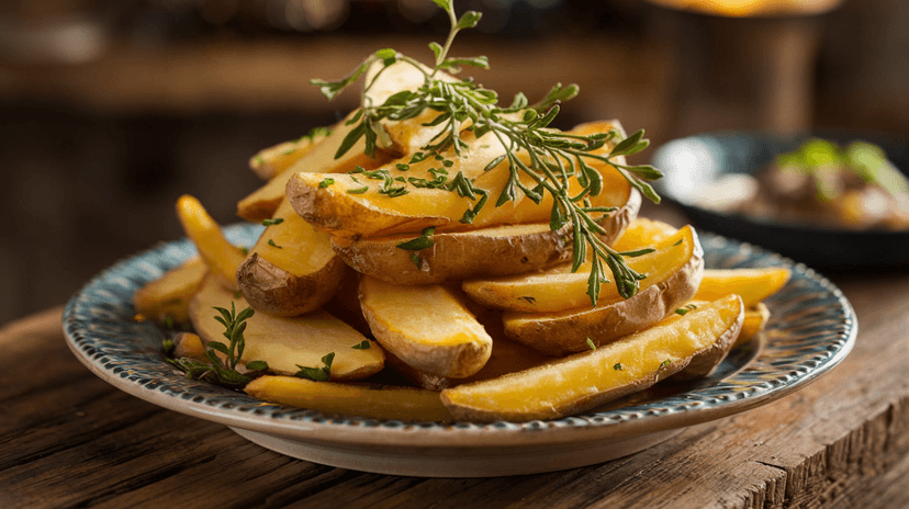 Frites de Patates Douces aux Herbes de Provence
