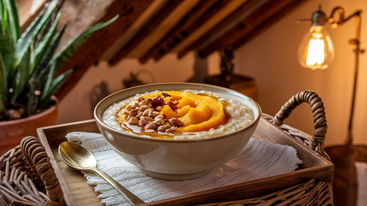Délicieux Porridge au Potiron