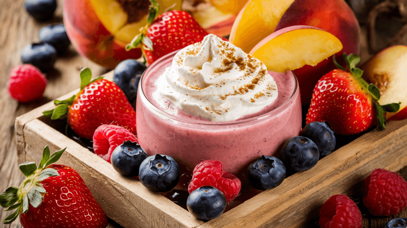 Délicieux Smoothie aux Fruits d'Été